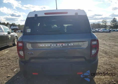 2024 Ford Bronco Sport Heritage из США, поврежденный, VIN 3FMCR9G60RRF01299